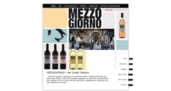 Desktop Screenshot of mezzogiorno-biowein.de